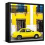 ¡Viva Mexico! Square Collection - Yellow Campeche-Philippe Hugonnard-Framed Stretched Canvas