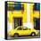 ¡Viva Mexico! Square Collection - Yellow Campeche-Philippe Hugonnard-Framed Stretched Canvas