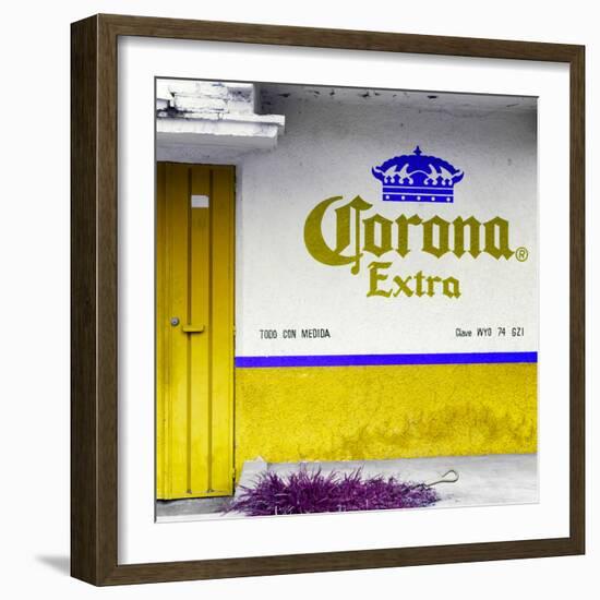 ¡Viva Mexico! Square Collection - Yellow Extra-Philippe Hugonnard-Framed Photographic Print