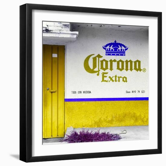 ¡Viva Mexico! Square Collection - Yellow Extra-Philippe Hugonnard-Framed Photographic Print