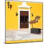 ¡Viva Mexico! Square Collection - Yellow Facade Campeche-Philippe Hugonnard-Mounted Photographic Print