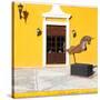 ¡Viva Mexico! Square Collection - Yellow Facade Campeche-Philippe Hugonnard-Stretched Canvas