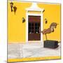 ¡Viva Mexico! Square Collection - Yellow Facade Campeche-Philippe Hugonnard-Mounted Photographic Print