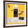 ¡Viva Mexico! Square Collection - Yellow Facade Campeche-Philippe Hugonnard-Framed Photographic Print