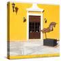 ¡Viva Mexico! Square Collection - Yellow Facade Campeche-Philippe Hugonnard-Stretched Canvas