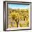 ¡Viva Mexico! Square Collection - Yellow Joshua Trees-Philippe Hugonnard-Framed Photographic Print