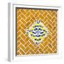 ¡Viva Mexico! Square Collection - Yellow Mosaics-Philippe Hugonnard-Framed Photographic Print