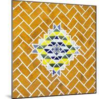 ¡Viva Mexico! Square Collection - Yellow Mosaics-Philippe Hugonnard-Mounted Photographic Print