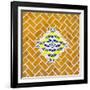 ¡Viva Mexico! Square Collection - Yellow Mosaics-Philippe Hugonnard-Framed Photographic Print