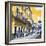 ¡Viva Mexico! Square Collection - Yellow Street in Guanajuato-Philippe Hugonnard-Framed Photographic Print