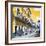 ¡Viva Mexico! Square Collection - Yellow Street in Guanajuato-Philippe Hugonnard-Framed Photographic Print