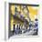 ¡Viva Mexico! Square Collection - Yellow Street in Guanajuato-Philippe Hugonnard-Framed Photographic Print