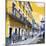 ¡Viva Mexico! Square Collection - Yellow Street in Guanajuato-Philippe Hugonnard-Mounted Photographic Print