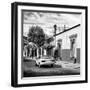 ¡Viva Mexico! Square Collection - Yellow Taxi in Oaxaca II-Philippe Hugonnard-Framed Photographic Print