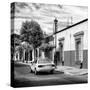 ¡Viva Mexico! Square Collection - Yellow Taxi in Oaxaca II-Philippe Hugonnard-Stretched Canvas