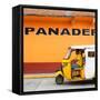¡Viva Mexico! Square Collection - Yellow Tuk Tuk-Philippe Hugonnard-Framed Stretched Canvas