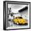 ¡Viva Mexico! Square Collection - Yellow VW Beetle Car in San Cristobal de Las Casas-Philippe Hugonnard-Framed Photographic Print