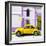 ¡Viva Mexico! Square Collection - Yellow VW Beetle in San Cristobal-Philippe Hugonnard-Framed Photographic Print