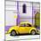 ¡Viva Mexico! Square Collection - Yellow VW Beetle in San Cristobal-Philippe Hugonnard-Mounted Photographic Print