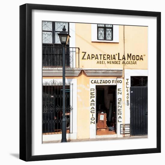 ¡Viva Mexico! Square Collection - Zapateria La Moda-Philippe Hugonnard-Framed Photographic Print