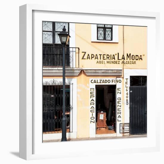 ¡Viva Mexico! Square Collection - Zapateria La Moda-Philippe Hugonnard-Framed Photographic Print