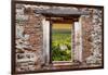 ¡Viva Mexico! Window View - Calakmul in the Mexican Jungle at Sunset-Philippe Hugonnard-Framed Photographic Print