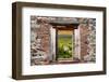 ¡Viva Mexico! Window View - Calakmul in the Mexican Jungle at Sunset-Philippe Hugonnard-Framed Photographic Print