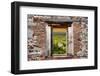 ¡Viva Mexico! Window View - Calakmul in the Mexican Jungle at Sunset-Philippe Hugonnard-Framed Photographic Print