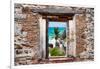 ?Viva Mexico! Window View - Caribbean Coastline in Tulum-Philippe Hugonnard-Framed Photographic Print