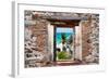 ?Viva Mexico! Window View - Caribbean Coastline in Tulum-Philippe Hugonnard-Framed Photographic Print