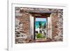 ?Viva Mexico! Window View - Caribbean Coastline in Tulum-Philippe Hugonnard-Framed Photographic Print