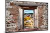 ¡Viva Mexico! Window View - Church Domes in Guanajuato-Philippe Hugonnard-Mounted Photographic Print