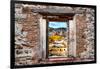 ¡Viva Mexico! Window View - Church Domes in Guanajuato-Philippe Hugonnard-Framed Photographic Print