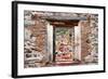 ¡Viva Mexico! Window View - Guanajuato Colorful City-Philippe Hugonnard-Framed Photographic Print