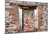 ¡Viva Mexico! Window View - Guanajuato Colorful City-Philippe Hugonnard-Mounted Photographic Print