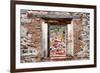 ¡Viva Mexico! Window View - Guanajuato Colorful City-Philippe Hugonnard-Framed Photographic Print