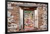 ¡Viva Mexico! Window View - Guanajuato Colorful City-Philippe Hugonnard-Framed Photographic Print