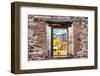 ¡Viva Mexico! Window View - Guanajuato-Philippe Hugonnard-Framed Photographic Print