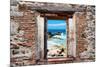 ?Viva Mexico! Window View - Isla Mujeres Coastline-Philippe Hugonnard-Mounted Photographic Print