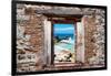 ?Viva Mexico! Window View - Isla Mujeres Coastline-Philippe Hugonnard-Framed Photographic Print