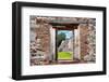 ¡Viva Mexico! Window View - Mayan Pyramid-Philippe Hugonnard-Framed Photographic Print