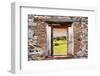 ¡Viva Mexico! Window View - Mayan Temple of Monte Alban at Sunset-Philippe Hugonnard-Framed Photographic Print