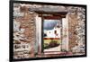¡Viva Mexico! Window View - Mexican Church-Philippe Hugonnard-Framed Photographic Print