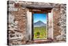 ¡Viva Mexico! Window View - Mexican Desert-Philippe Hugonnard-Stretched Canvas