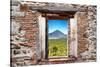 ¡Viva Mexico! Window View - Mexican Desert-Philippe Hugonnard-Stretched Canvas