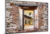 ¡Viva Mexico! Window View - Mexican Street at Sunset-Philippe Hugonnard-Mounted Photographic Print