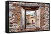 ¡Viva Mexico! Window View - Mexican Street II-Philippe Hugonnard-Framed Stretched Canvas