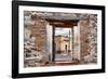 ¡Viva Mexico! Window View - Mexican Street II-Philippe Hugonnard-Framed Photographic Print