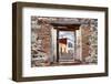 ¡Viva Mexico! Window View - Mexican Street-Philippe Hugonnard-Framed Photographic Print