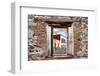 ¡Viva Mexico! Window View - Mexican Street-Philippe Hugonnard-Framed Photographic Print